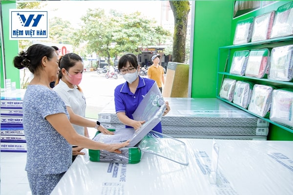 Nệm Việt Hàn - Thương hiệu uy tín về chất lượng sản phẩm và dịch vụ