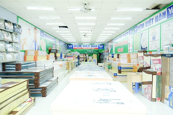 Hệ thống cửa hàng Nệm Việt Hàn quận Bình Tân