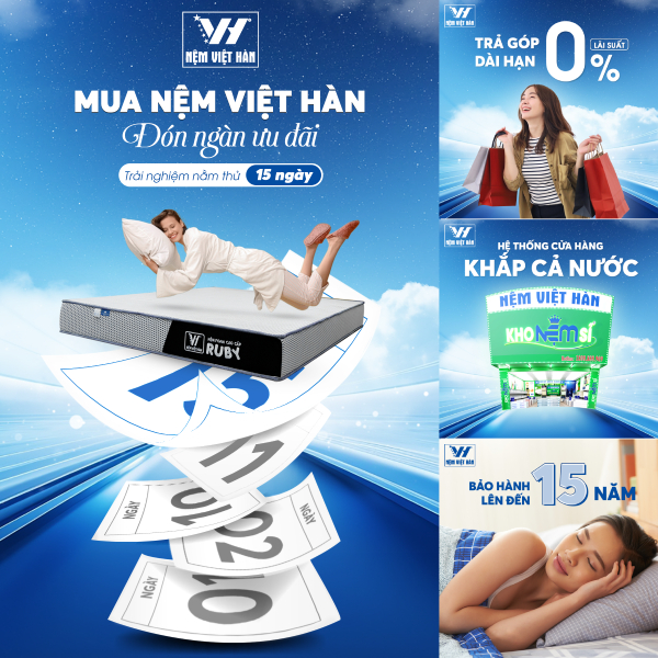 Chính sách mua hàng tại Nệm Việt Hàn