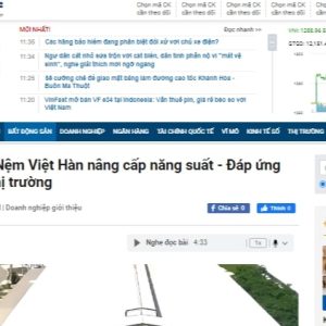 [Cafef.vn] Nhà máy Nệm Việt Hàn nâng cấp năng suất - Đáp ứng nhu cầu thị trường