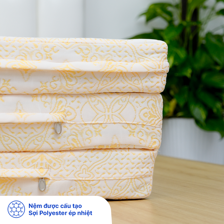 Nệm bông ép Việt Hàn Nano