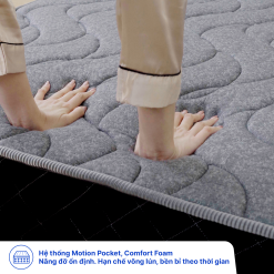 Độ đàn hồi nệm lò xo Việt Hàn Grand